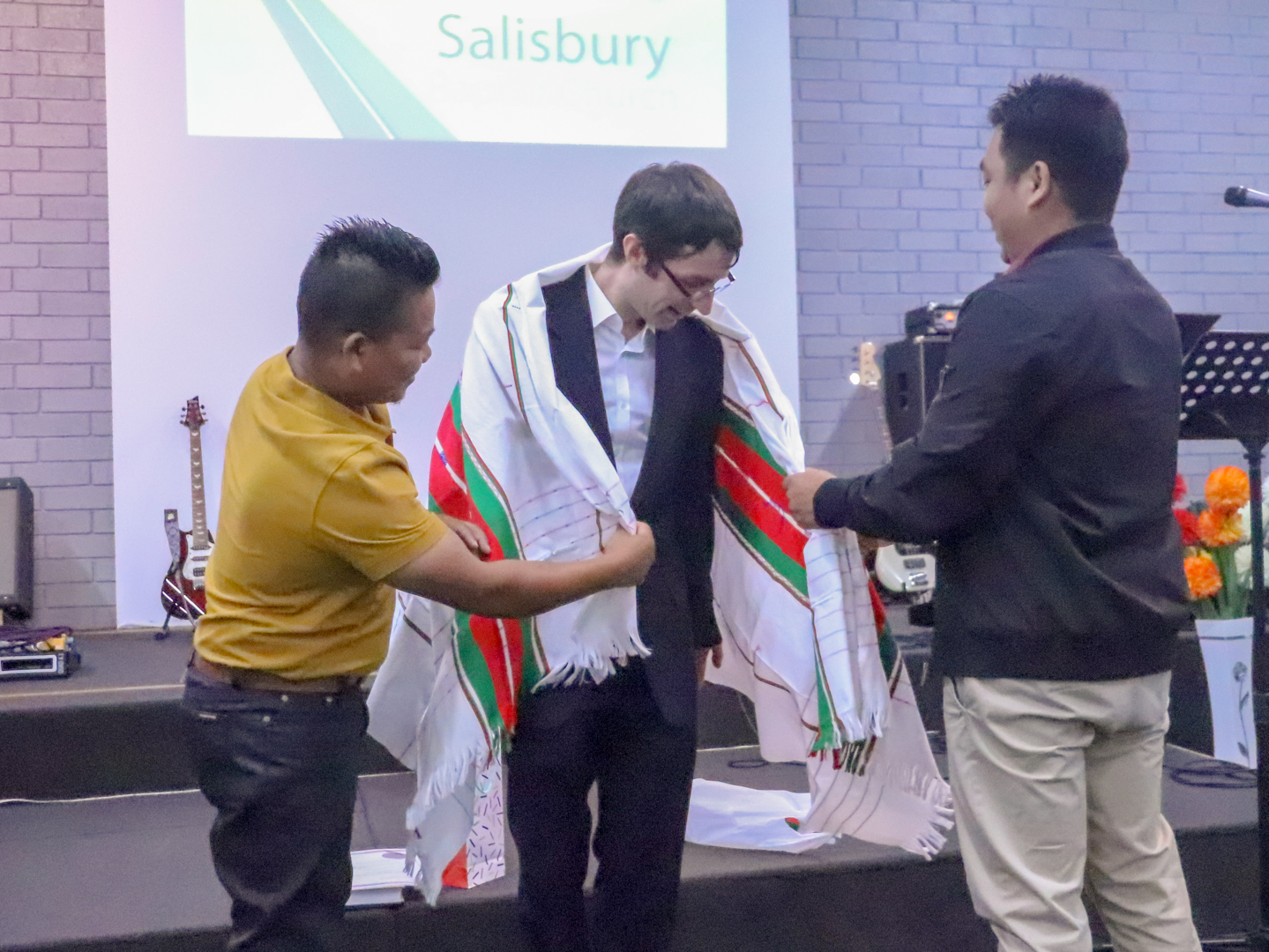 James Foley ordained at Salisbury Baptist