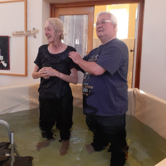 Baptisms at Mannum Community Church