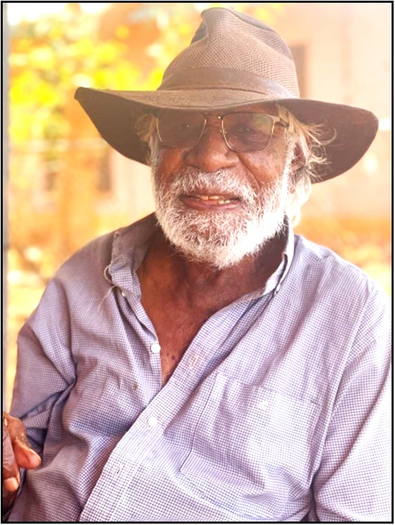 Jerry Jangala celebrated his 90th birthday
